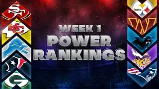 NFL Week 1 Power Rankings