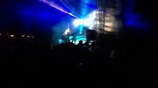 Restricted forest laser show