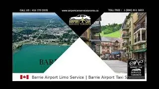 Barrie To Toronto Pearson Taxi Service