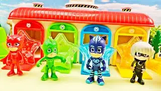 Pj Mask Toys Jelly clay Learn Colort  Pj Mask Toys Jelly clay Aprenda Cores