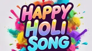 HAPPY HOLI SONG FOR KIDS/HOLI OF KIDS/KIDS SONGS/FUN RHYMES/ENGLISH RHYMES