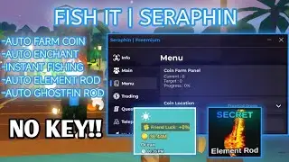 FISH IT SCRIPT | AUTO FARM COIN | INSTANT FISHING | AUTO ENCHANT | AUTO ELEMENT ROD