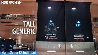 The TALLEST GENERIC EVER FILMED | Nidec Elevator - Harris Suites FX Sudirman, Jakarta