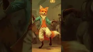 🦊🔥Fox&rsquo;s Clever Footwork #shorts #animals #dance