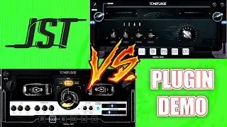 JST TONEFORGE MISHA MANSOOR VS  JASON RICHARDSON GUITAR PLUGIN DEMO