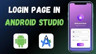 Login Page in Android Studio | Android Studio Tutorial