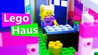 LEGO HAUS Einrichtung Küche & Wohnzimmer | Tisch, Fernseher, Kühlschrank | DIY Inspiration Kids Club
