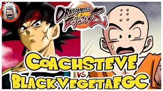 DBFZ CoachSteve vs BlackVegeta (Bardock, Jiren, Broly) vs (Baby2, A21, Krillin) 1.42