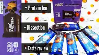 RiteBite Max Protein Daily | Choco Almond Bar | Power Snack | Zero Added Sugar | Dissection| Review