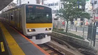 【発車メロディー変更後・3種類のE231系登場】中央・総武線荻窪駅で発着シーンを撮影