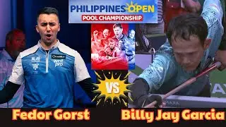 Fedor Gorst vs Billy Jay Garcia - PHILIPPINES OPEN POOL CHAMPIONSHIP