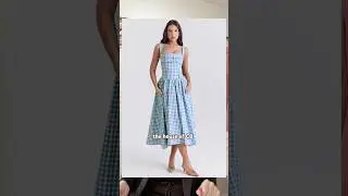 Разбор выкройки платья Vivien от House of CB #конструированиевыкройки #построениевыкройки #изгото...