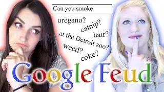 Google Feud с Cyb3rN0va | Можно ли курить кошачью мяту?!