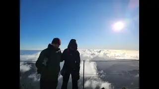 Under the stars and above the clouds! 🌌✨ Breathtaking hike to Pico do Arieiro in Madeira.