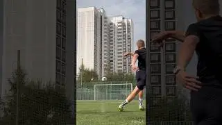 Тренировка удара наклбол (промахи) #knuckleball #freekick #footballskills #veganpower