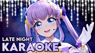 【 Karaoke 】Late night chill singing in 3D!!!
