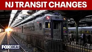 NJ Transit service disruptions now in effect