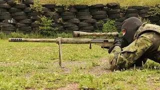 FAB Defense KPOS in a Counter Ambush Drill with Full Auto Glock