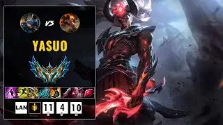 Yasuo vs Brand: 💨 EL VIENTO DECISIVO: YASUO Y SU WOMBOCOMBO GANAN LA PARTIDA | 25.24