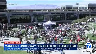 Latest update amid manhunt for Charlie Kirk's killer