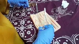 Simulasi Teknik Menjahit Perineum dengan Jahitan Subcutis