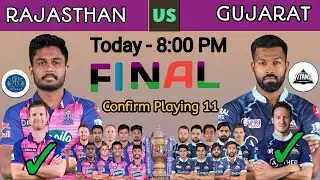 Final match GT vs RR playing 11