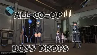 All Co-op Weapon/Boss Drops - SAO: Fatal Bullet