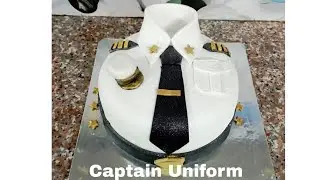 Captains Uniform Cake