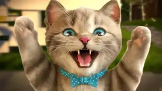 Little Kitten Adventure 🐾 | Virtual Pet Cat Simulator App for kids | Education video