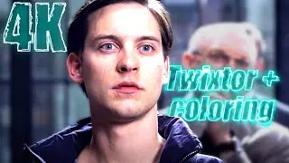 Peter Parker in Spider-Man 2 4K Twixtor Scenepack with Coloring for edits MEGA (Part 1/2)