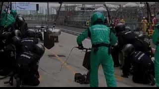 Mercedes Double Pit Stop