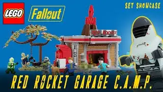 LEGO Fallout | Red Rocket Garage C.A.M.P. | Set Showcase