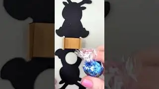 Christmas #Reindeer #Chocolate Holder SVG Candy Holder for #Cricut & Silhouette #Christmas #crafts