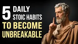 5 Daily Stoic Habits Marcus Aurelius Used to Become Mentally Unbreakable | Stoic Philosophy