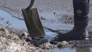It's Pothole Season: Crews begin filling Michigan roads