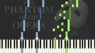 Think of Me - Phantom of the Opera - Piano Tutorial (Advanced)