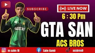𝐆𝐓𝐀 𝐒𝐀𝐍 𝐀𝐍𝐃𝐑𝐄𝐀𝐒  LIVE🔴 | 𝐀𝐂𝐒 𝐁𝐑𝐎𝐒 | Subscribe 🔔#viral #trending #gaming #gtasanandreas #games #funny