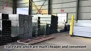 Hot dip galvanized rectangular square tube / pipe