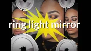 Ring light mirror
