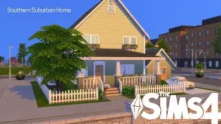 Southern Suburban Home | The Sims 4 Speed Build