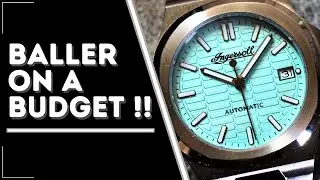 Affordable Patek Phillipe Nautilus alternative, The Ingersoll 1892 Catalina  I14601 