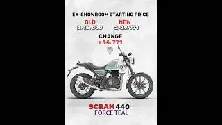 Royal Enfield Scram 440 Gst After Price #scram440 #royalenfield #bullet