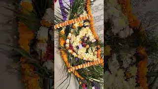 boat made by me flowers decorations competition 💫✨