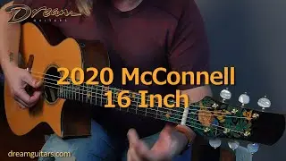 2016 McConnell 16 Inch, Brazilian Rosewood & Swiss Moonspruce