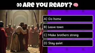 🎯 Bible Quiz: Betrayal & Loyalty in Luke 22 - Can You Score 100%? Most People Fail!