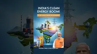PM Modi Launches ₹42,000 Crore Nuclear Project, Expands Green and Rail Infrastructure
