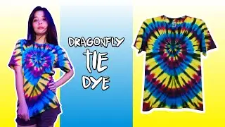 How to make Dragonfly Tie Dye Shirt