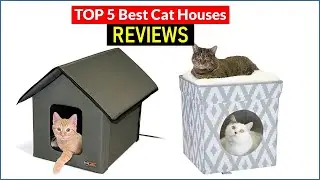 ✅ BEST 5 Cat Houses  Reviews | Top 5 Best Cat Houses  - Buying Guide