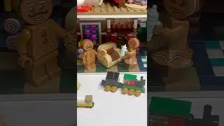 Gingerbread time! #lego #legogingerbreadhouse #gingerbread