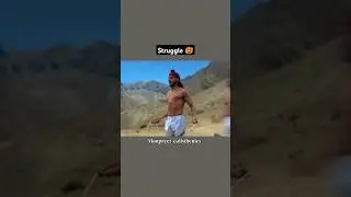 Struggle 🥵 | Milkha singh best workout 💪 #shortvideo